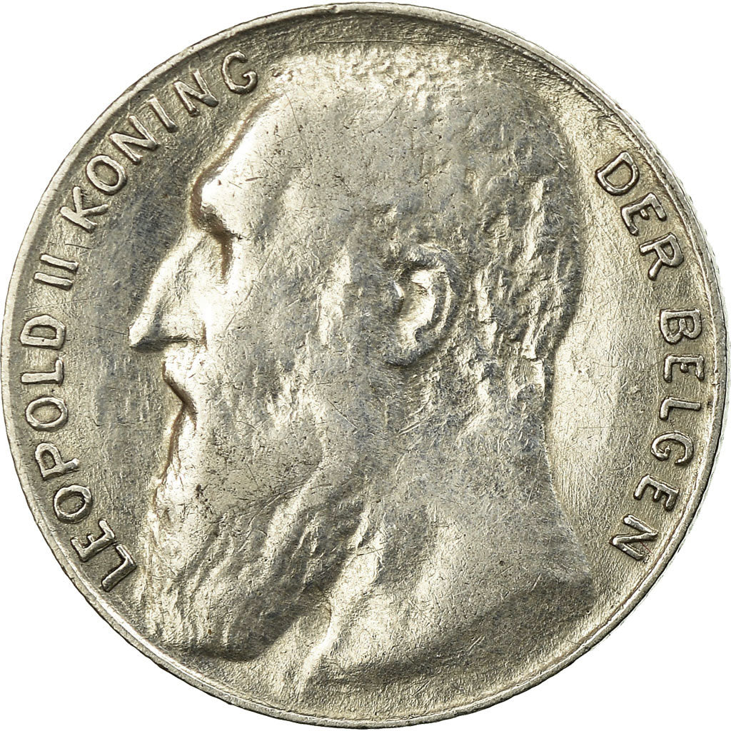 Coin, Belgium, 50 Centimes, 1901, EF(40-45), Silver, KM:51