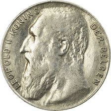 Coin, Belgium, 50 Centimes, 1901, EF(40-45), Silver, KM:51