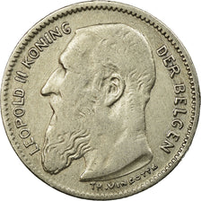 Coin, Belgium, 50 Centimes, 1909, VF(30-35), Silver, KM:61.1