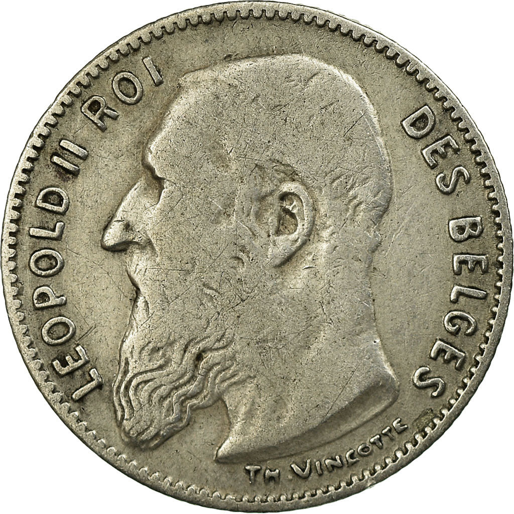 Coin, Belgium, 50 Centimes, 1909, VF(30-35), Silver, KM:60.1