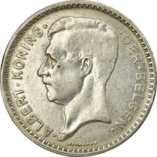 Coin, Belgium, 20 Francs, 20 Frank, 1934, EF(40-45), Silver, KM:104.1