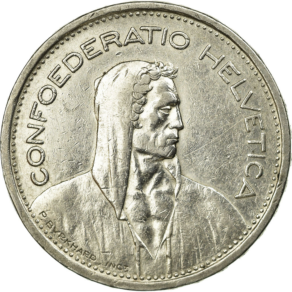 Münze, Schweiz, 5 Francs, 1954, Bern, SS, Silber, KM:40