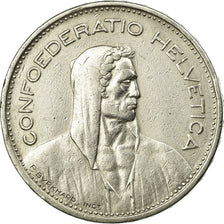 Coin, Switzerland, 5 Francs, 1939, Bern, EF(40-45), Silver, KM:40