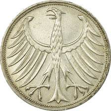 Monnaie, République fédérale allemande, 5 Mark, 1967, Stuttgart, TTB+, KM 112.1