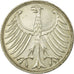 Monnaie, République fédérale allemande, 5 Mark, 1967, Stuttgart, TTB+, KM 112.1