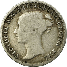 Coin, Great Britain, Victoria, 3 Pence, 1874, VF(20-25), Silver, KM:730