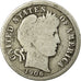 Monnaie, États-Unis, Barber Dime, 1906, Philadelphie, TB, KM 113