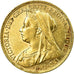 Coin, Australia, Victoria, Sovereign, 1896, Melbourne, AU(50-53), Gold, KM:13
