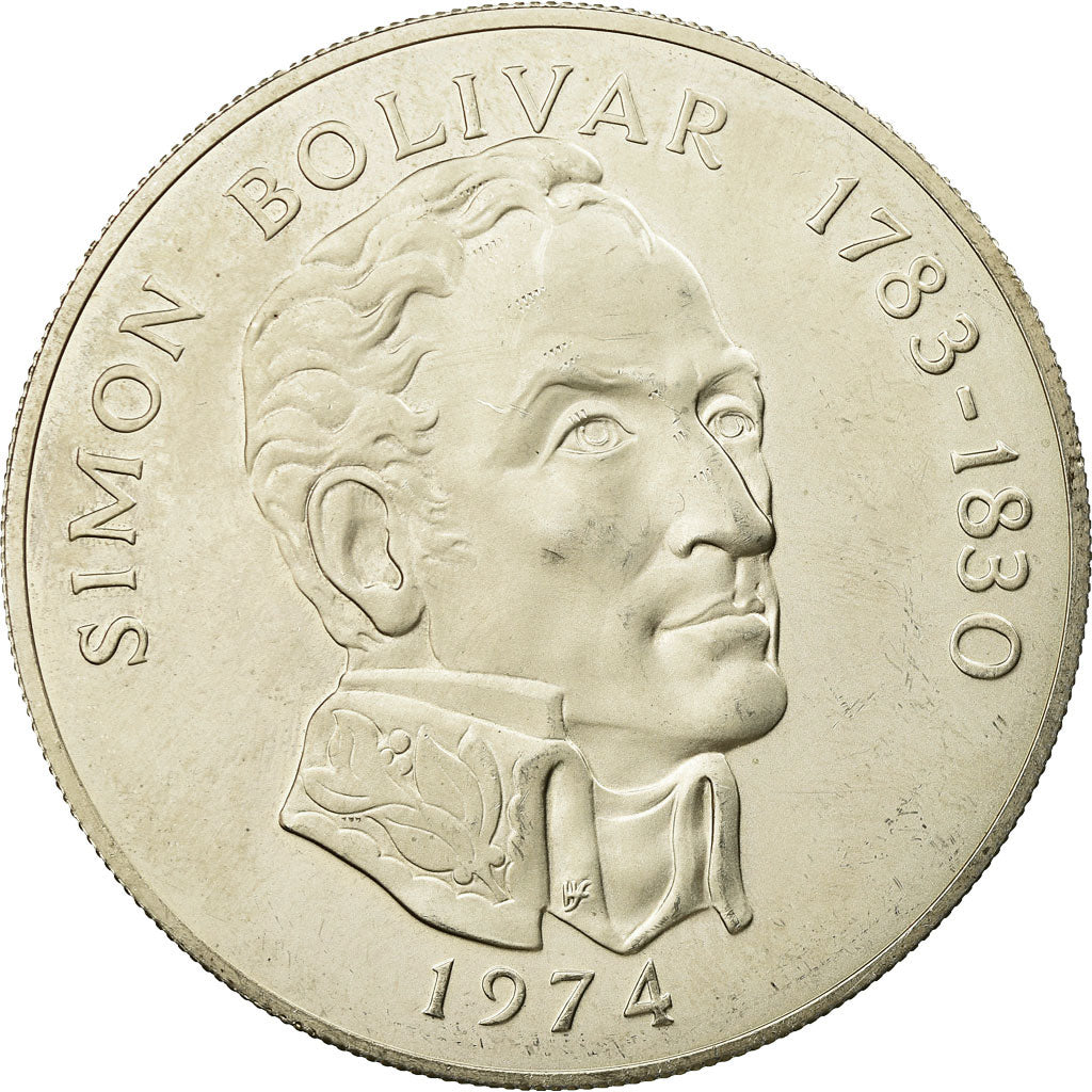 Monnaie, Panama, 20 Balboas, 1974, U.S. Mint, SUP, Argent, KM:31