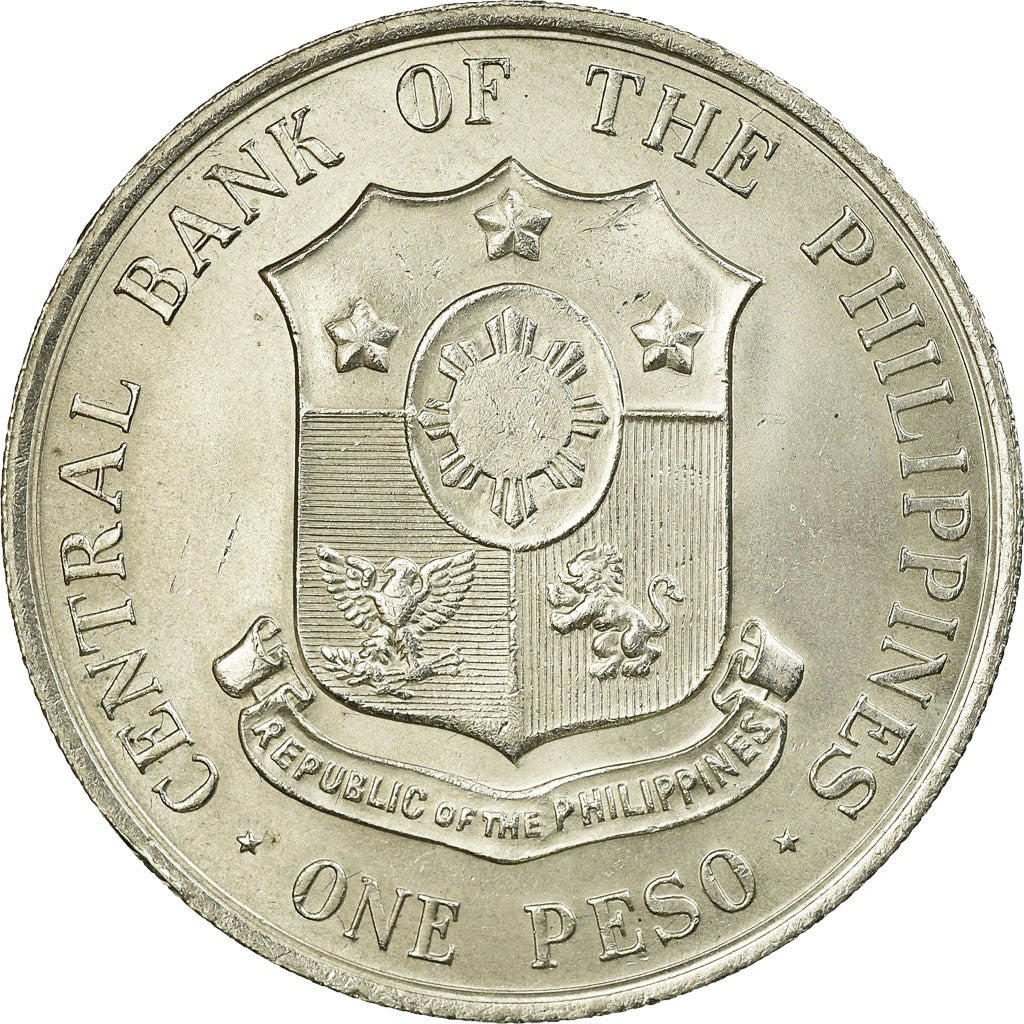 Coin, Philippines, Peso, 1964, AU(55-58), Silver, KM:194