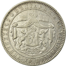Münze, Bulgarien, Alexander  I, 5 Leva, 1885, SS, Silber, KM:7