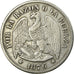Coin, Chile, Peso, 1876, EF(40-45), Silver, KM:142.1
