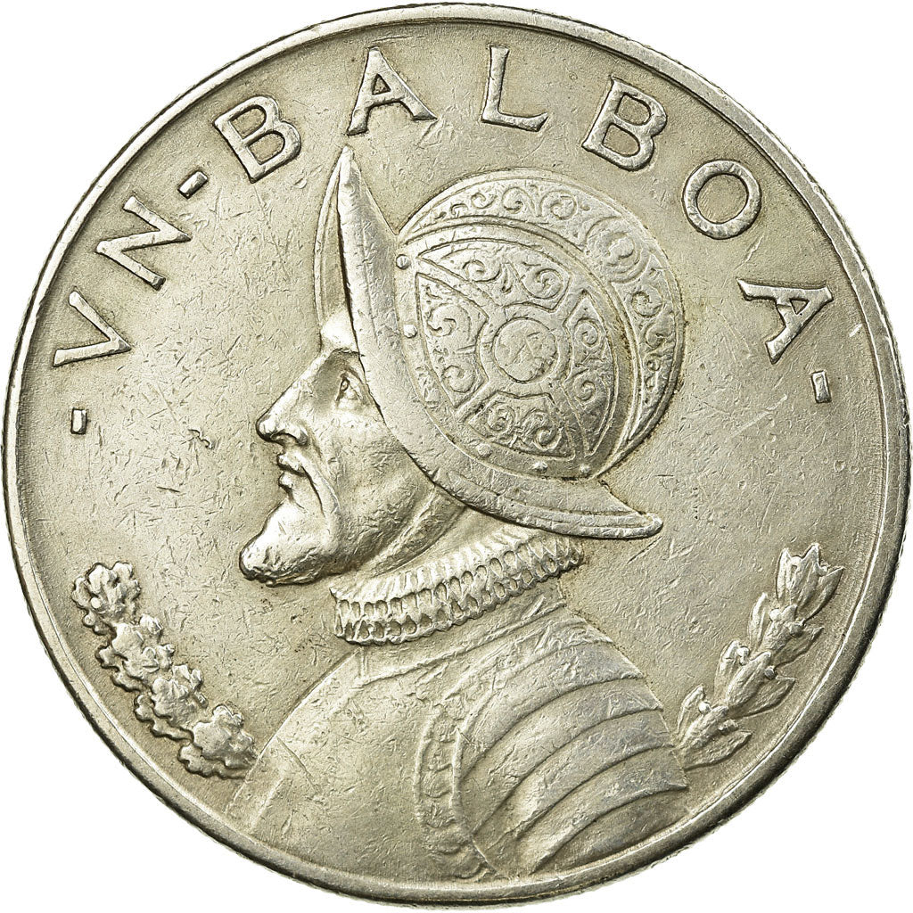 Coin, Panama, Balboa, 1934, AU(50-53), Silver, KM:13