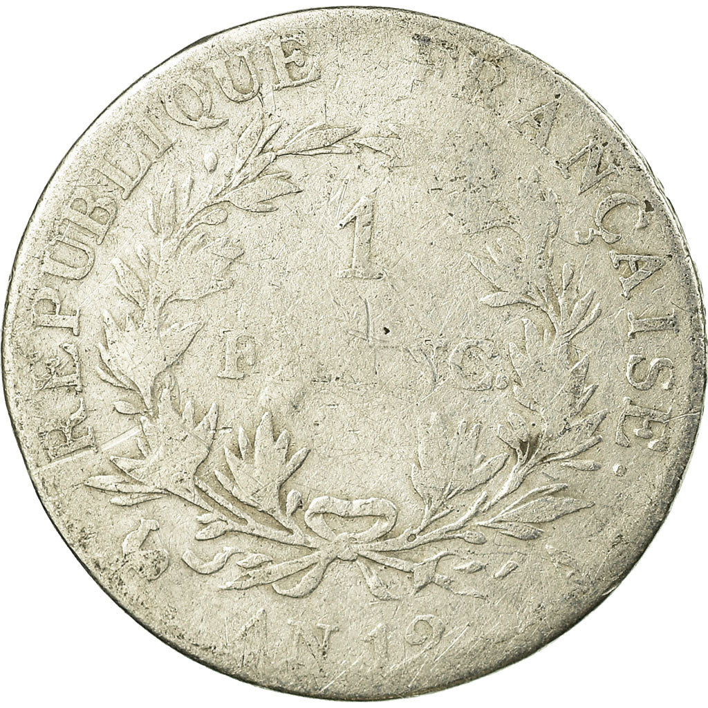 Coin, France, Napoléon I, Franc, 1804, Paris, F(12-15), Silver, KM:649.1