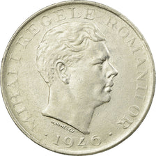 Coin, Romania, Mihai I, 100000 Lei, 1946, AU(50-53), Silver, KM:71