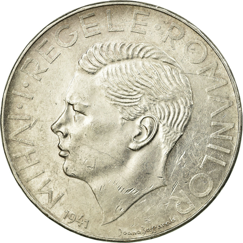 Coin, Romania, Mihai I, 500 Lei, 1941, AU(50-53), Silver, KM:60