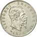 Coin, Italy, Vittorio Emanuele II, 5 Lire, 1871, Milan, AU(50-53), Silver, KM 8.