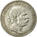 Moeda, Hungria, Franz Joseph I, 5 Korona, 1908, Kormoczbanya, AU(50-53), Prata