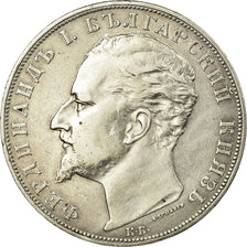 Coin, Bulgaria, Ferdinand I, 5 Leva, 1894, Kormoczbanya, Hungary, EF(40-45)