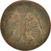 RUSSIA, Denga, 1/2 Kopek, 1753, KM #188, VF(20-25), Copper, 7.72