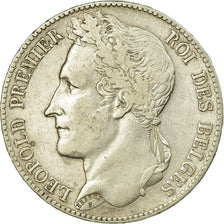 Coin, Belgium, Leopold I, 5 Francs, 5 Frank, 1848, VF(30-35), Silver, KM:3.2
