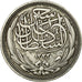 Moneda, Egipto, Hussein Kamil, 20 Piastres, 1917, Birmingham, MBC+, Plata