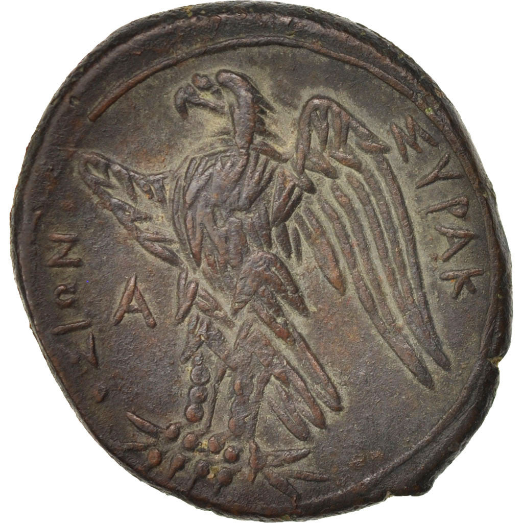 Sicily, Syracuse (317-289 BC), Zeus, Hemilitron, AU(55-58), Bronze, 7.53