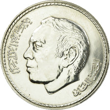 Monnaie, Maroc, al-Hassan II, 50 Dirhams, 1975, SUP, Argent, KM:65