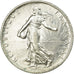 Coin, France, Semeuse, 2 Francs, 1919, Paris, AU(55-58), Silver, KM:845.1