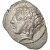 Moneda, Kingdom of Macedonia, Apollo, Chalkidian League, Tetrobol, EBC, Plata