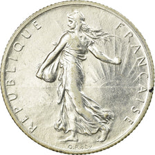 Coin, France, Semeuse, 2 Francs, 1914, Paris, AU(55-58), Silver, KM:845.1