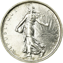 Moneta, Francja, Semeuse, 5 Francs, 1969, AU(55-58), Srebro, KM:926, Gadoury:770