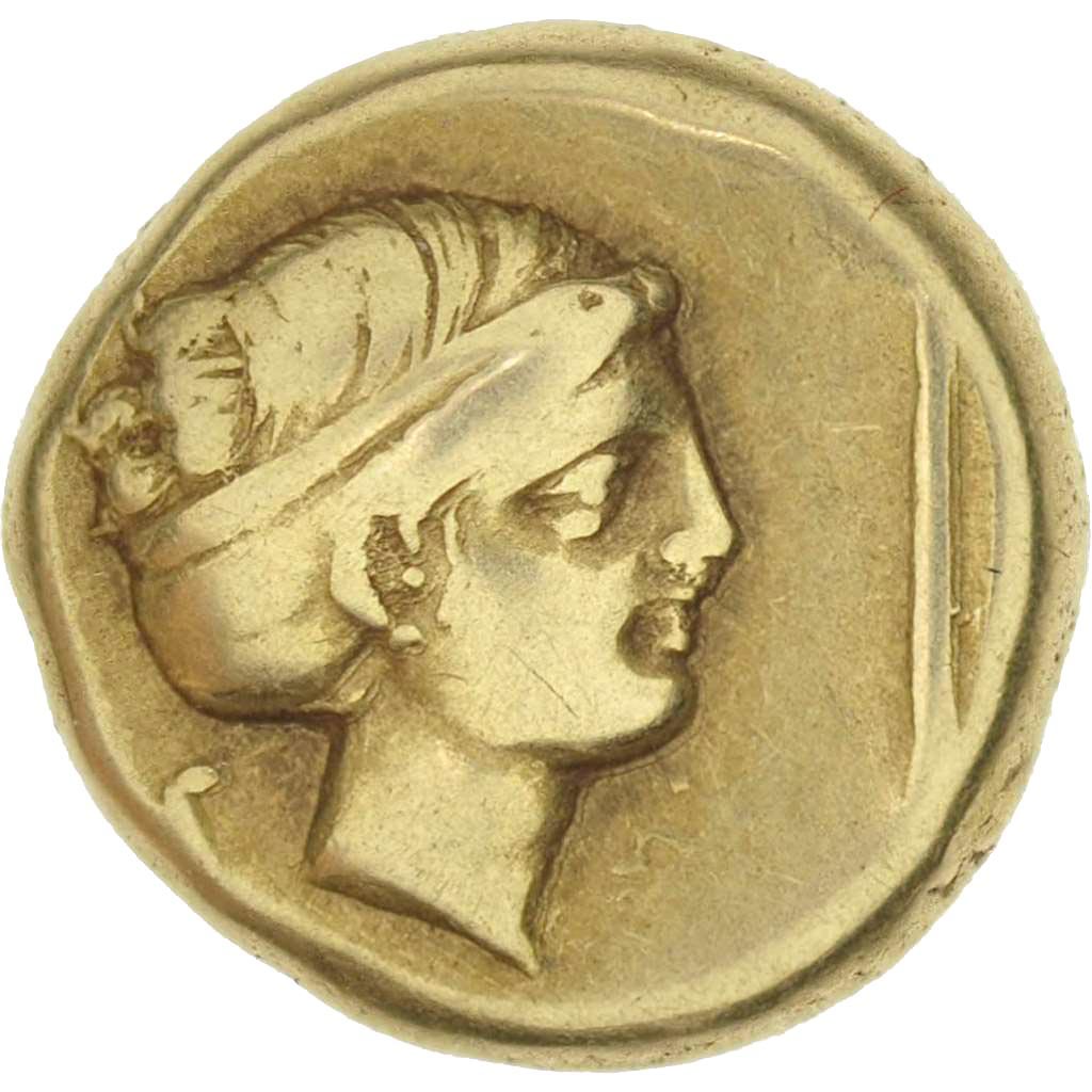 Lesbos, 480-350 Bf JC, Mytilene, Apollo, Hekte, EF(40-45), Electrum, 2.53