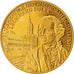 Russia, Medal, Leonhard Euler, 1991, MS(64), Copper-Nickel Gilt