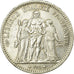 Monnaie, France, Hercule, 5 Francs, 1875,Paris,TTB+,Argent,Gadoury:745a,KM 820.1