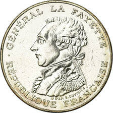 Coin, France, Lafayette, 100 Francs, 1987, AU(55-58), Silver, KM:962