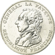 Monnaie, France, Lafayette, 100 Francs, 1987, TTB+, Argent, Gadoury:902, KM:962