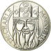 Coin, France, Charlemagne, 100 Francs, 1990, AU(55-58), Silver, KM:982