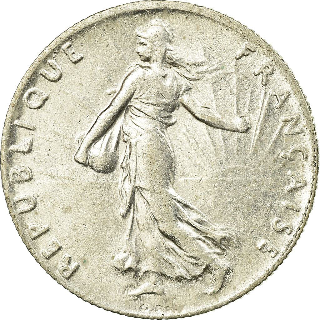 Monnaie, France, Semeuse, 50 Centimes, 1917, Paris, SUP, Argent, Gadoury:420