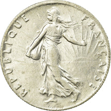 Monnaie, France, Semeuse, 50 Centimes, 1917, Paris, SUP, Argent, Gadoury:420