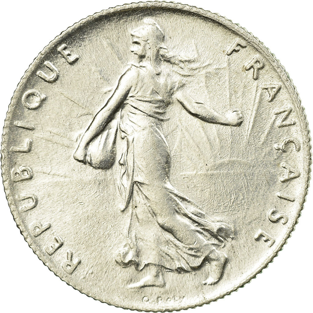 Monnaie, France, Semeuse, 50 Centimes, 1918, Paris, SUP, Argent, Gadoury:420