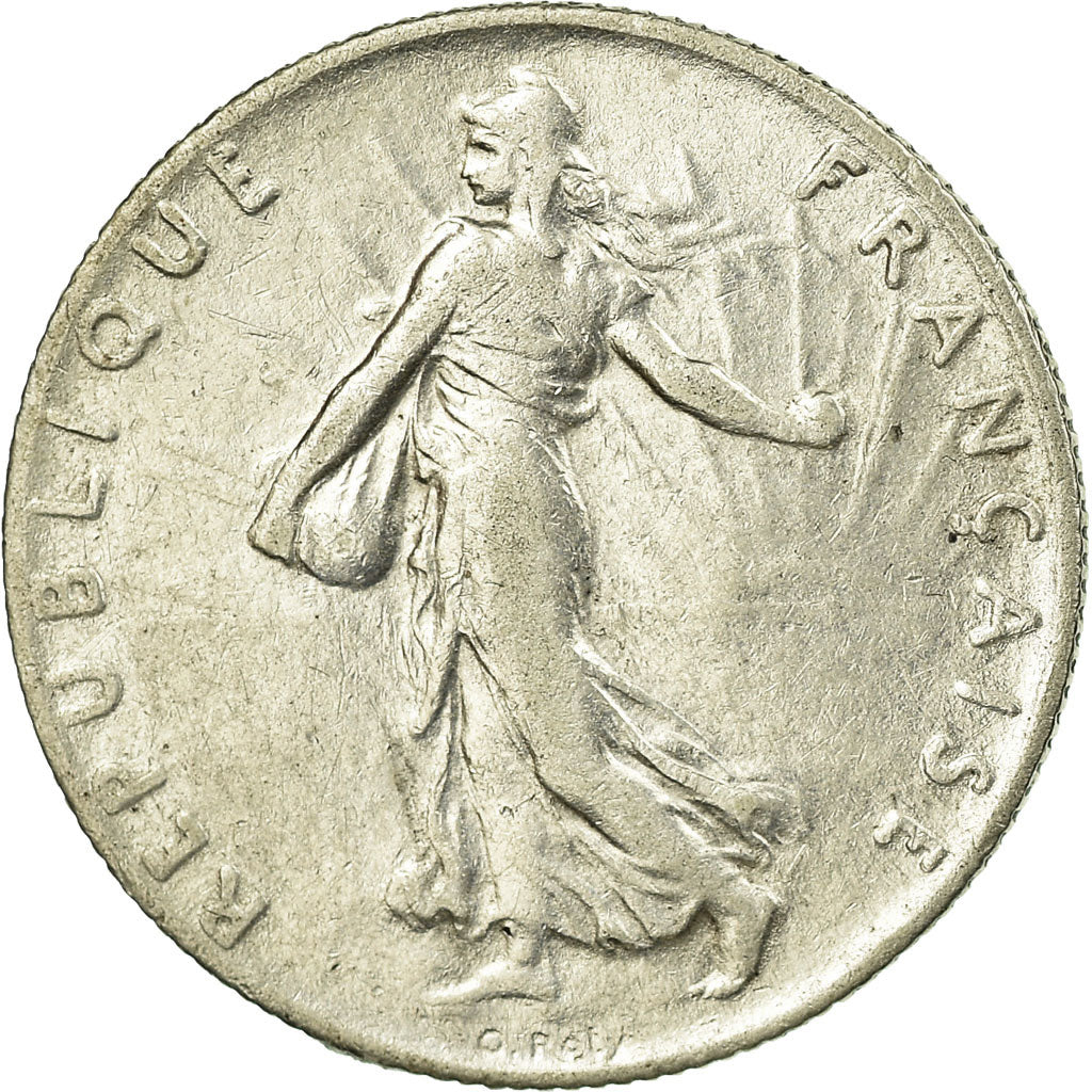 Coin, France, Semeuse, 50 Centimes, 1914, Paris, AU(55-58), Silver, KM:854
