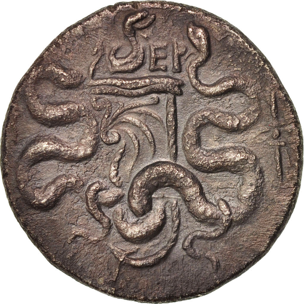 Mysia, Pergamon, Cistophore, Pergamon, AU(50-53), Silver, 12.27