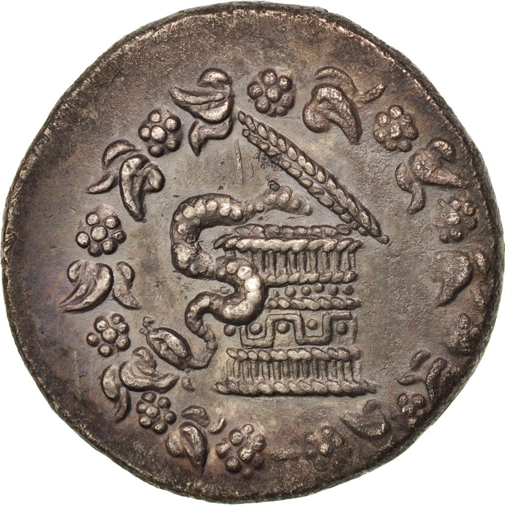 Mysia, Pergamon, Cistophore, Pergamon, AU(50-53), Silver, 12.27