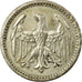 Coin, GERMANY, WEIMAR REPUBLIC, 3 Mark, 1924, Berlin, EF(40-45), Silver, KM:43