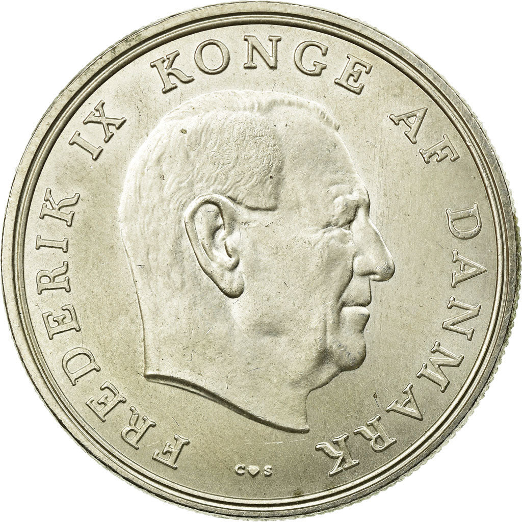 Monnaie, Danemark, Frederik IX, 5 Kroner, 1994, Copenhagen, SUP, Argent, KM:854