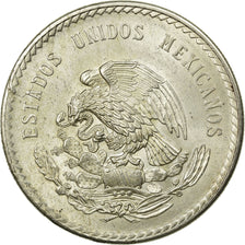 Moneda, México, 5 Pesos, 1947, Mexico City, EBC, Plata, KM:465