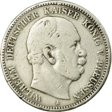 Coin, German States, PRUSSIA, Wilhelm I, 2 Mark, 1876, Berlin, VF(30-35)