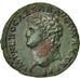 Münze, Nero, As, Lyons, SS+, Bronze, RIC:544