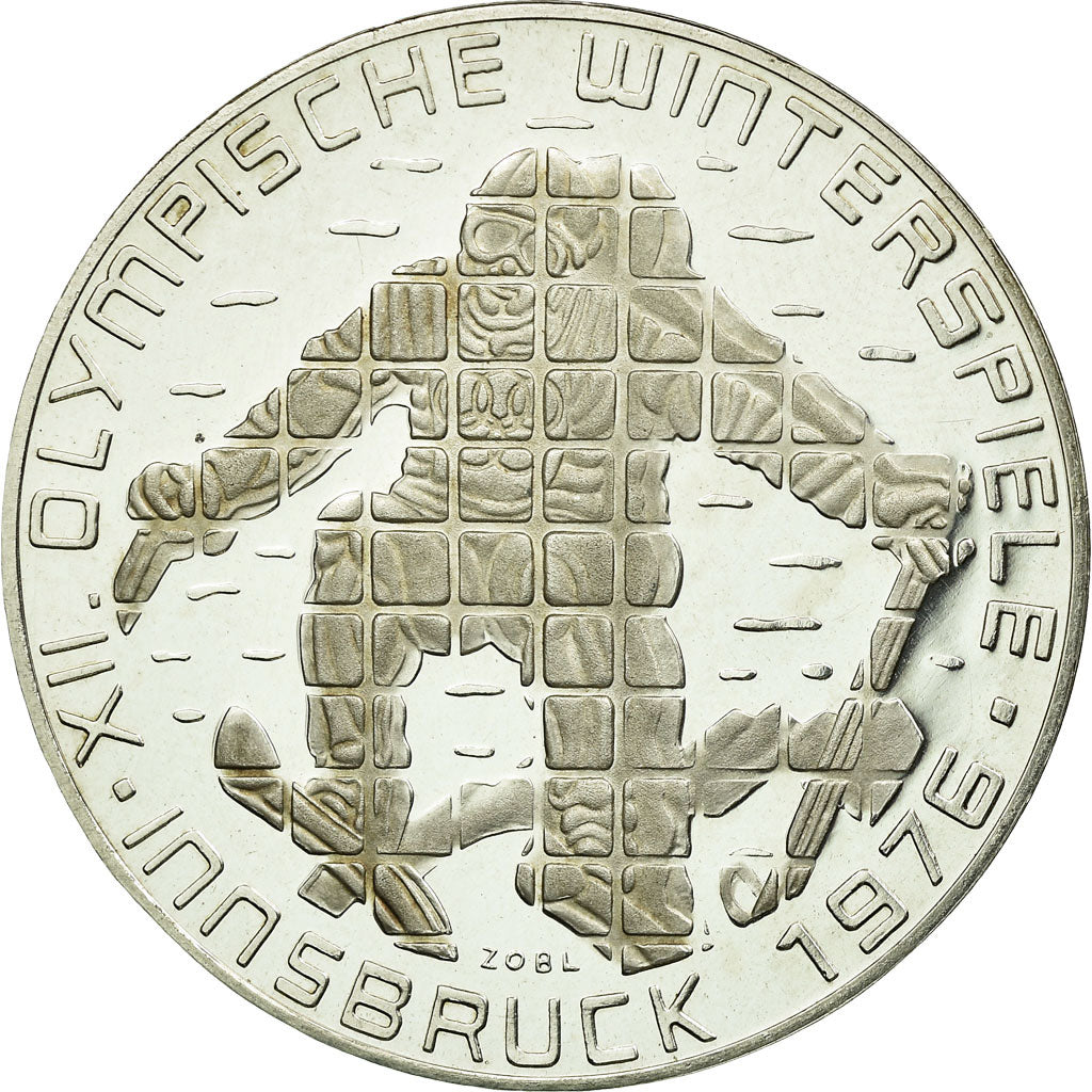 Coin, Austria, 100 Schilling, 1975, Vienna, MS(65-70), Silver, KM:2928